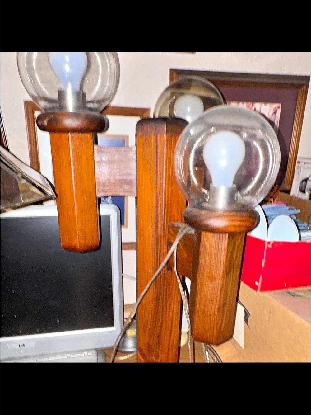 Vintage Mid-Century Modeline of California "Cactus" Table Lamp - Charles Gibilte